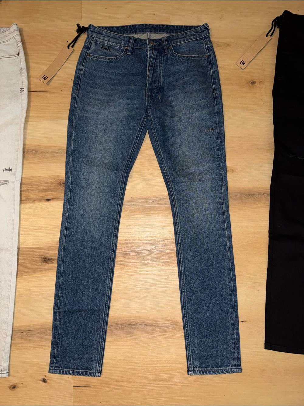 Ksubi Blue Denim Skinny Jeans